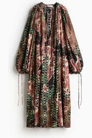 H&M Kaftankleid aus Chiffon