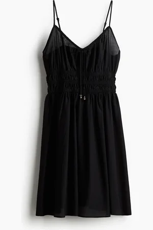 H&M Gesmoktes Trägerkleid