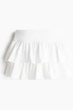 H&M Mini-Stufenjupe aus Jersey
