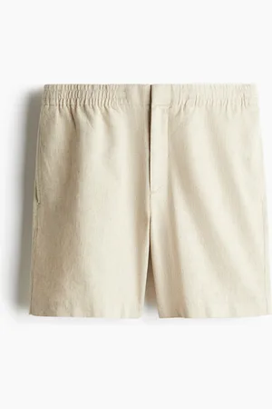 H&M Shorts aus Leinenmix in Regular Fit