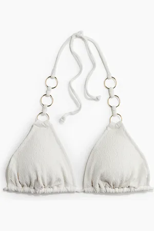 H&M Wattiertes Triangel-Bikinitop