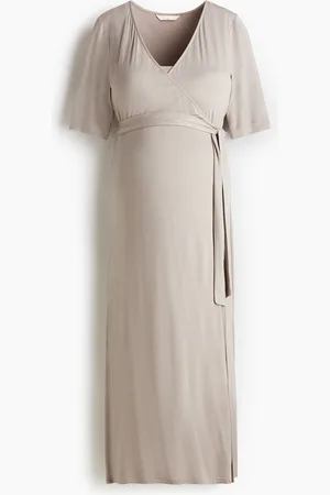 H&M MAMA Stillkleid im Wickelschnitt