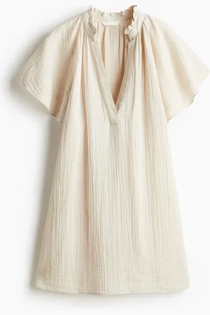 H&M Musselinkleid in A-Linie
