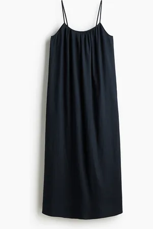 H&M Trägerkleid aus Leinenmix