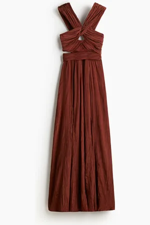 H&M Draped plissé dress