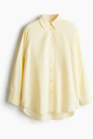 H&M Bluse aus Leinenmix