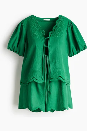 H&M MAMA 2-teiliges Set mit Wellenkanten