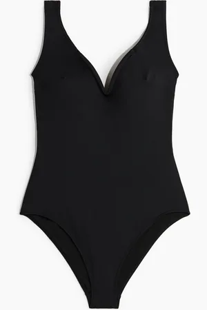 H&M Padded-cup open-back swimsuit