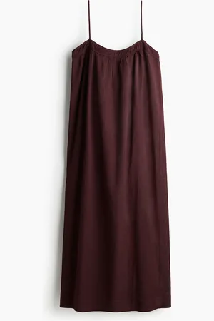 H&M Gecrinkeltes Trägerkleid
