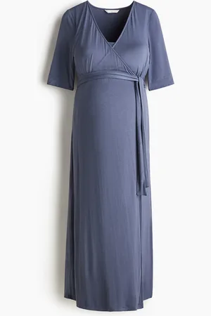 H&M MAMA Stillkleid im Wickelschnitt