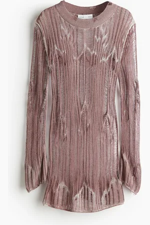 H&M Mini-Strickkleid