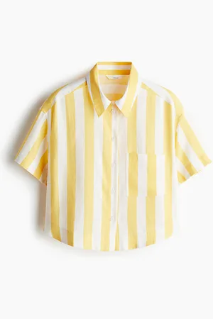 H&M Bluse aus Leinenmix