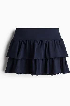 H&M Mini-Stufenjupe aus Jersey