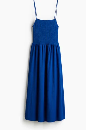 H&M Gesmoktes Trägerkleid