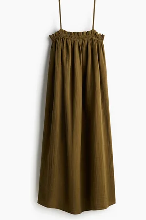 H&M Trägerkleid aus Musselin