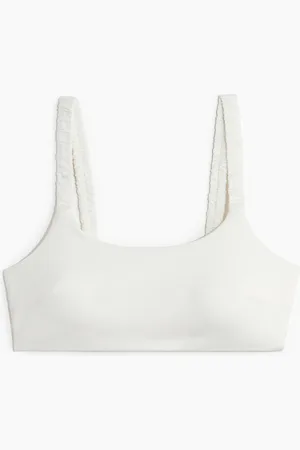 H&M Wattiertes Bikinitop