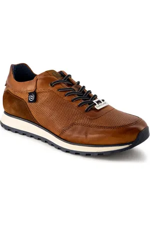Bugatti Sneaker, Leder, cognac