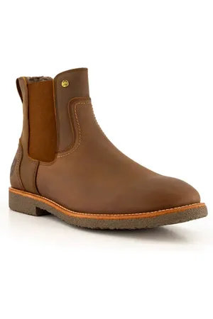 Panama Jack Chelsea Boots Garnock Igloo, Nappaleder Lammfell gefüttert, barck