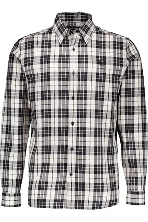 Fred Perry Hemd, Baumwolle, -schwarz kariert