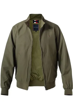 Tommy Hilfiger Blouson, Baumwolle wattiert, olivgrün