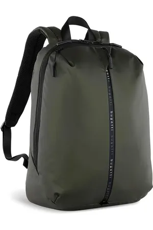 Bugatti Rucksack, Mikrofaser wasserabweisend, oliv