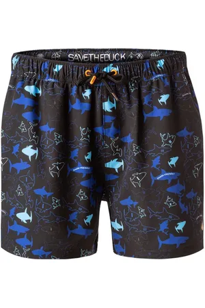 save the duck Badeshorts, Mikrofaser schnelltrocknend, gemustert