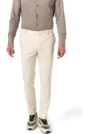 Hackett Hose, Baumwoll-Tencel, ecru