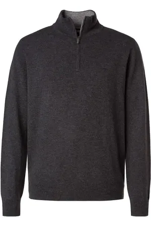 Fynch-Hatton Troyer, Merino-Kaschmir, graphit meliert
