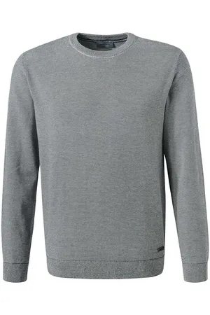 Pierre Cardin Pullover, Baumwolle, navy meliert