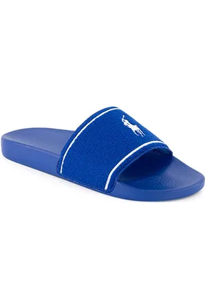 Ralph Lauren Pantolette, Textil, royal