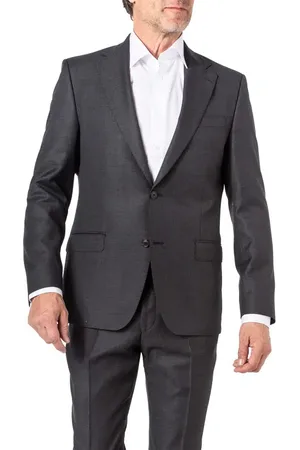 Digel Sakko, Modern Fit, Schurwolle, anthrazit