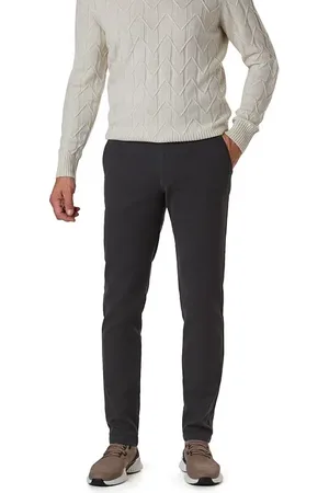 Bugatti Chino, Modern Fit, Baumwolle-Lyocell, dunkelgrau