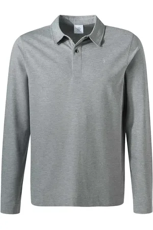 Bogner Polo-Shirt, Baumwoll-Piqué, meliert