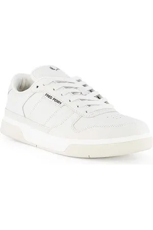 Fred Perry Sneaker, Leder, altweiß