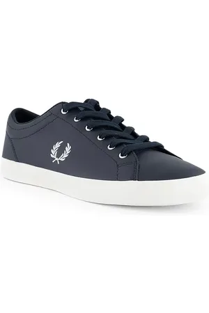 Fred Perry Sneaker, Leder, navy