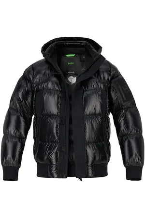 HUGO BOSS Daunenjacke Ronnie, Mikrofaser wasserabweisend