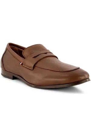 Tommy Hilfiger Loafer, Leder, cognac