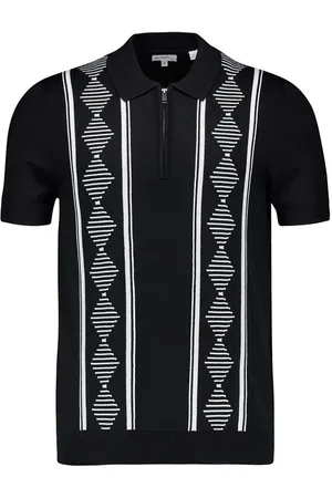 Ben Sherman Pullover, Bio Baumwolle, -offwhite gemustert