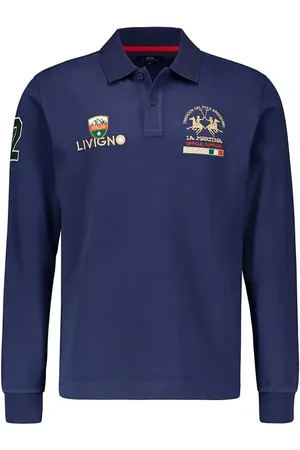 La Martina Pullover, Baumwolle, navy