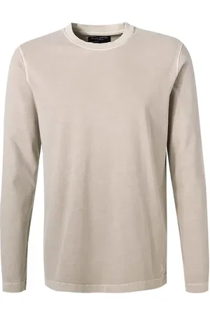 Marc O’ Polo Longsleeve, Regular Fit, Bio Baumwolle, dapple gray