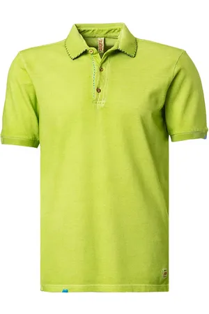 BOB der Bär Polo-Shirt, Baumwoll-Piqué, matcha