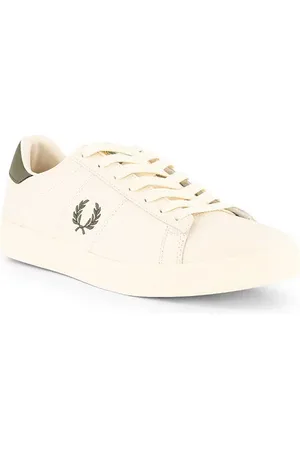 Fred Perry Sneaker, Leder, ecru