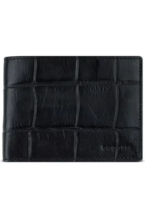 Bugatti Geldbörse, Leder, schwarz