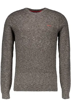 NZA Pullover, Baumwolle-Leinen, meliert