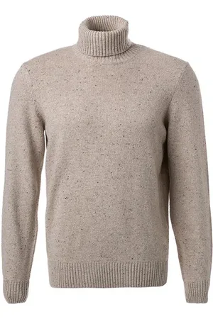 Marc O’ Polo Rollkragenpullover, Wolle, sand meliert
