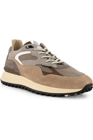 Floris van Bommel Noppi 18.31 Sneaker, Veloursleder-Textil, hellbraun