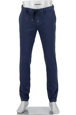 Alberto Golfhose Jump light, Slim Fit, Baumwolle, navy