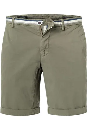 Masons Bermudashorts, Regular Fit, Baumwolle, khaki