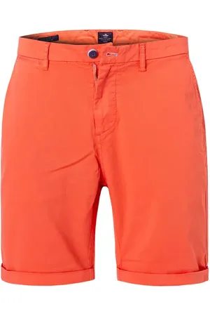 NZA Shorts, Regular Fit, Baumwolle, koralle