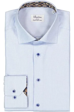 Stenströms Hemd, Slimline, Baumwolle, hellblau